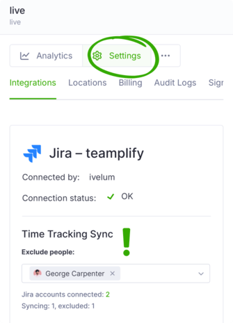 Jira worklog Setup