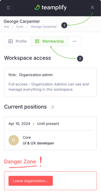Removing members from your workspace
