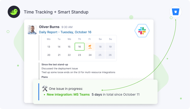 Time Tracking + Smart Standup
