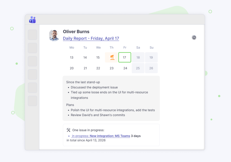 Microsoft Teams – Standup