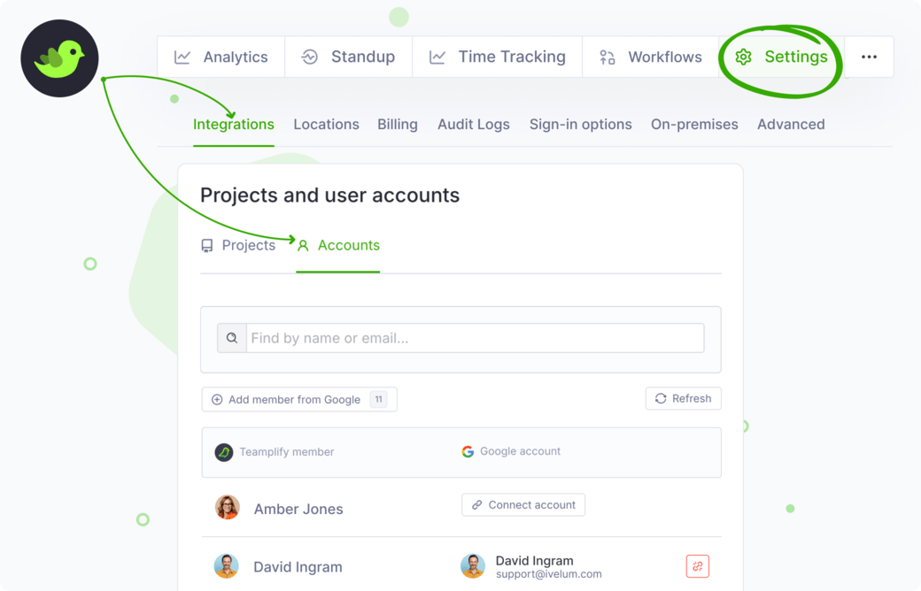 Integration accounts